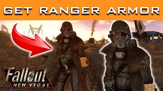 Fallout New Vegas  How to Get Ranger Armor Early in the Game with or without killing [upl. by Yolande]