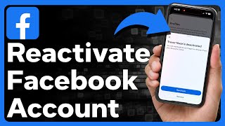 How To Reactivate Facebook Account [upl. by Anerual]