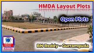 Open Plots for Sale in BN Reddy  Hyderabad  Gurramguda  HMDA Layout  Padmasree Properties [upl. by Everson566]