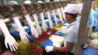 How Its Made  Rubber Gloves [upl. by Lyrrehs]