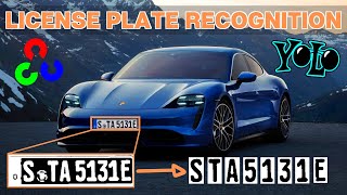 License Plate Recognition Using YOLOv4 Object Detection OpenCV and Tesseract OCR [upl. by Isbella]