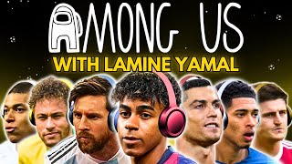 Messi amp Ronaldo play AMONG US with Lamine Yamal [upl. by Yrohcaz]