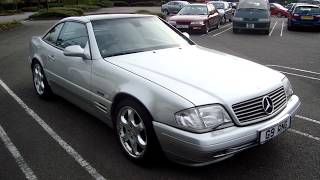 Buying review Mercedes Benz SL R129 19892001 Common Issues Engines Inspection [upl. by Ecidna]