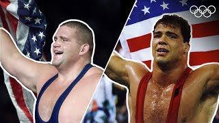 Rulon Gardner amp Kurt Angle on his shock victory over undefeated Alexander Karelin [upl. by Druci]