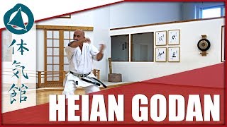 HOW TO HEIAN GODAN – SLOW amp FAST  Shōtōkan Karate Kata by Fiore Tartaglia [upl. by Yuh]