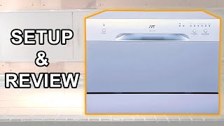 SPT Countertop Dishwasher Setup amp Review  For Small Kitchens [upl. by Bokaj760]