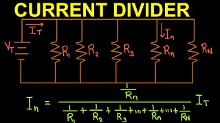 Current Divider Rule English [upl. by Nehepts]