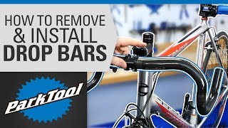 How to Replace Bicycle Handlebars  DropRoad Bars [upl. by Nosinned]