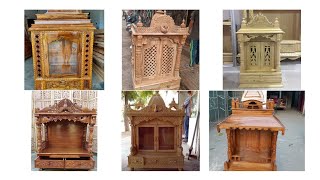 Incredible Wooden Mandir Design Ideas [upl. by Auqinahs]