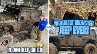 EXTREME DEEP CLEANING Of The Muddiest MONSTER Jeep Wrangler EVER  Insane Disaster Transformation [upl. by O'Donoghue993]