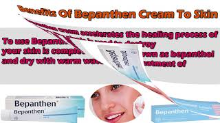 Bepanthen Cream Benefits Uses Types Warnings amp More [upl. by Merline212]