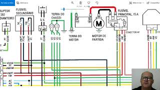 Continuação do Curso Elétrica de Motocicletas Sistema de Ignição parte 01 [upl. by Qerat]