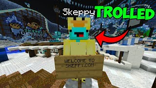 I Made a Skeppy Themed Minecraft Server to Troll Him [upl. by Raveaux867]