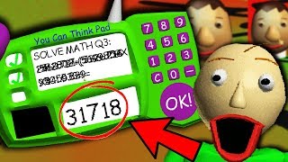 THE REAL ANSWER TO BALDIS IMPOSSIBLE QUESTION  Baldis Basics Gameplay [upl. by Hepza102]