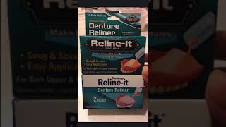 Denture Soft Reline  DentempDOC Relineit HowTo Video [upl. by Lesnah]