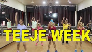 Teeje Week  Bhangra Dance Steps Video For Kids  Jordan Sandhu  Step2Step Dance Studio [upl. by Yaeger]