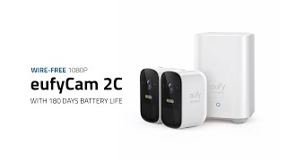 Eufy Security EufyCam 2C  Product Features [upl. by Ajile182]