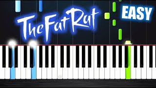 TheFatRat  Monody  EASY Piano Tutorial by PlutaX [upl. by Ellevart]