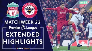 Liverpool v Brentford  PREMIER LEAGUE HIGHLIGHTS  1162022  NBC Sports [upl. by Edmon]