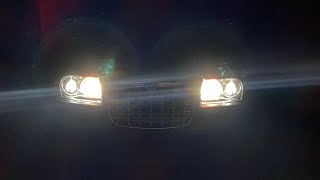 HOW TO ADJUST CHRYSLER 300C HEADLIGHTS [upl. by Ardiedak]