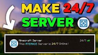 247 Aternos Server Easy Setup Guide [upl. by Fleisher]