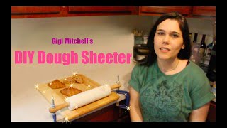 DIY Dough SheeterRoller Anyone Can Build at Home to Laminate Croissants Phyllo Dough Pasta Dough [upl. by Kirad]