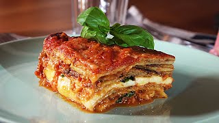 Authentic Italian Aubergine Parmigiana [upl. by Baldwin553]