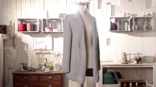 Trailer Deine erste Strickjacke selber stricken [upl. by Flo]