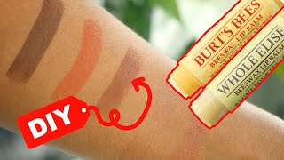 Recreating BURTS BEES ORIGINAL amp TINTED LIP BALM [upl. by Ahsial]