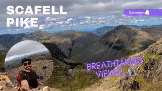 A HIKE UP SCAFELL PIKE FROM SEATHWAITE [upl. by Xed]