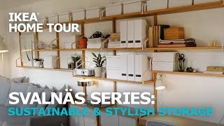 Stylish Wall Mounted Shelves  IKEA Home Tour [upl. by Valenta]