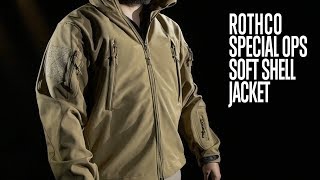 Special Ops Tactical Soft Shell Jacket  Rothco Product Breakdown [upl. by Murdoch]