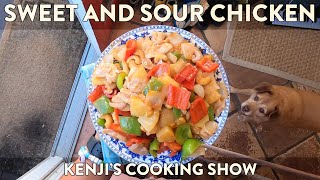 Sweet and Sour Chicken  Kenjis Cooking Show [upl. by Rosalie68]