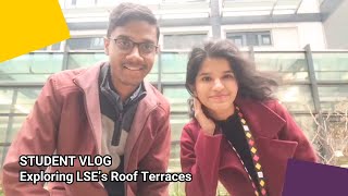 Exploring LSEs Rooftop Terraces  LSE Student Vlog [upl. by Acinomaj]