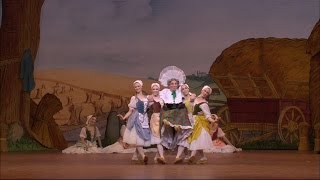 La fille mal gardée  The Clog Dance from Act I The Royal Ballet [upl. by Dihahs]