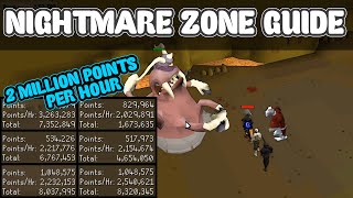 OSRS Nightmare Zone Guide  Maximum Points 2M PH  NMZ [upl. by Ridan752]