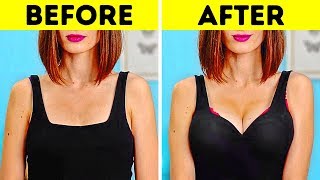 28 LIFE CHANGING BRA HACKS [upl. by Aisela]