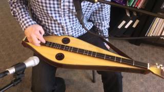 Mountain Dulcimer Lesson Basic Fingerpicking Techniques [upl. by Glialentn153]