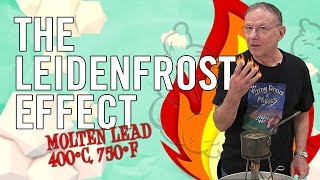 Flying Circus of Physics The Leidenfrost Effect Episode 11 [upl. by Wohlen]