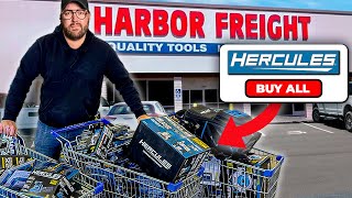 I Bought Every Hercules Tool at Harbor Freight [upl. by Tasia]