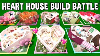 MEGA Heart House BuildOff CHALLENGE [upl. by Doehne618]