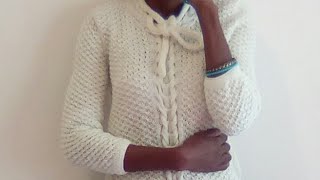 Tuto tricot  gilet manches courtes pour femme 45 [upl. by Seuguh]