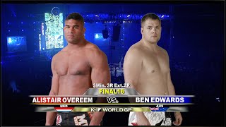 Alistair Overeem v Ben Edwards [upl. by Anikas878]