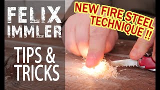 The more effective way to use your fire steel  The Firefly Technique  SAK Tips amp Tricks 3740 [upl. by Eylk]