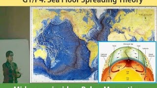 Geography Lecture G1P4 Sea Floor Spreading Theory [upl. by Way]