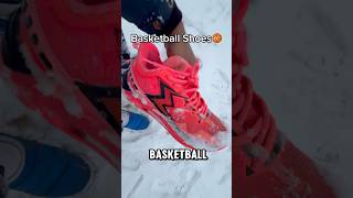 I Ruined My Basketball Shoes Playing In The Snow🤣 nba basketball shorts [upl. by Wendt294]