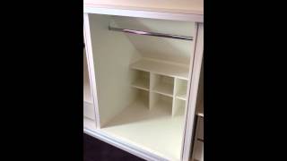 Sliding wardrobe fitted in a dormer style home [upl. by Lonergan]