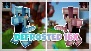 Defrosted 16x 2 Recolors MCPE PvP Texture Pack by Keno and Looshy [upl. by Nohsal983]