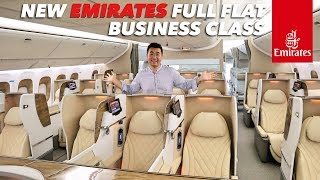 Emirates B777 NEW BUSINESS and ECONOMY CLASS [upl. by Eiryk748]