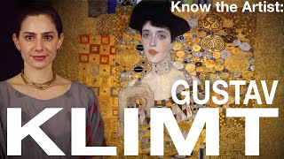 Know the Artist Gustav Klimt [upl. by Atsocal]